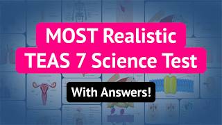 TEAS 7 Science Practice Test  All Answers Explained 2024 [upl. by Shum296]