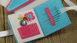 Needle Book Stitching Dies Tutorial [upl. by Coit]