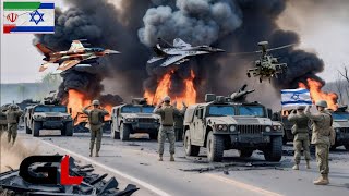 Irani Fighter Jets War Helicopters amp Drones Strikes to Destroy the Army Supply Convoy in GTA 5 [upl. by Ened600]