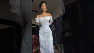 trying on my moms wedding dress wedding [upl. by Led]