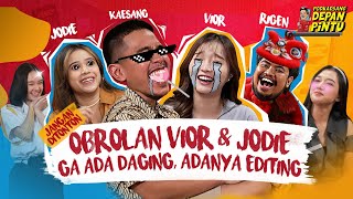 Podcast Kaesang Vior amp Jodie Full  Ga ada Daging Adanya Editing [upl. by Llevron]