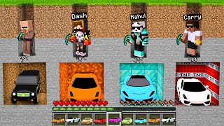 Who Mined the Best Car in Minecraft [upl. by Kuth170]