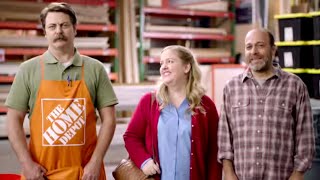 Home Depot PARODY COMMERCIAL with Nick Offerman  Whats Trending Now [upl. by Pfeifer]