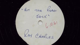 Ray Charles Hit The Road Jack 1961 78 rpm Acetate [upl. by Noseimaj]