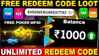 😱OMG ₹1000 Free Google Redeem Code  How to get free Google redeem code  free redeem code app [upl. by Yednarb]