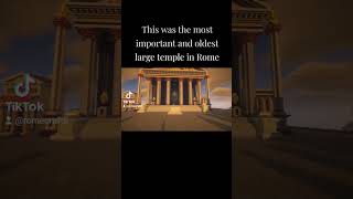 The temple of Jupiter Optimus Maximus ancient minecraft ancienthistory history romanempire [upl. by Earased]