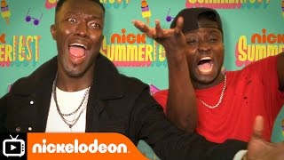 SummerFest  Reggie n Bollie Interview  Nickelodeon UK [upl. by Avitzur398]