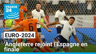 Euro2024  lAngleterre bat les PaysBas 21 et rejoint lEspagne en finale • FRANCE 24 [upl. by Secundas482]