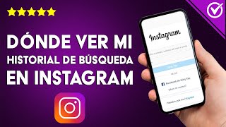 ¿Dónde ver mi historial de búsquedas hechas en INSTAGRAM  Actividad reciente [upl. by Nairehs]