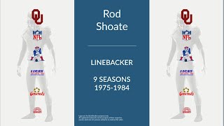 Rod Shoate Football Linebacker [upl. by Atteroc560]