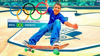 Eu Busquei o OURO no SKATE nas OLIMPIADAS PARIS 2024 🥇 [upl. by Yehudi]