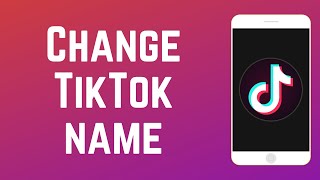 How to Change Your TikTok Username amp Display Name [upl. by Tilden]