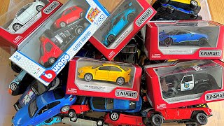 Box Full Of Kinsmart Cars Diecast Cars [upl. by Edra]