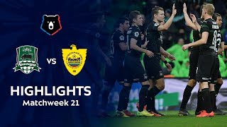 Highlights Krasnodar vs Anzhi 50  RPL 201819 [upl. by Scriven]