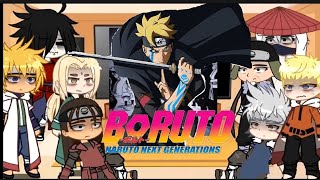 Hokages react to Boruto Uzumaki  Gacha react [upl. by Blum358]