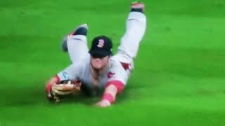 Red Sox  Astros Game ALCS Game Ending Catch [upl. by Ojahtnamas664]