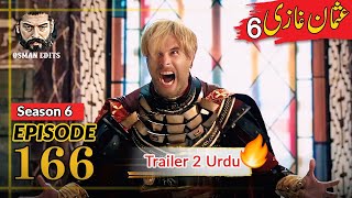 Osman Season 6 Episode 166 Trailer 2 in Urdu  Osman Ghazi Episode 166 Trailer review  osmanghazi [upl. by Ranitta798]