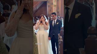 Արցունքներն ու հուզմունքը զսպելով 😍❤️ wedding armenian bride hars harsaniq haykakanharsaniq [upl. by Elsilrac]