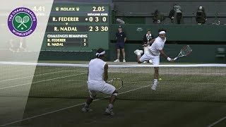 Roger Federer vs Rafael Nadal  Wimbledon 2008  Best Rallies [upl. by Nileek353]