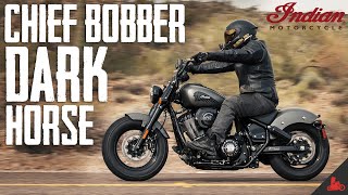 2022 Indian Chief Bobber Dark Horse TEST RIDE [upl. by Malamud812]