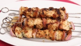 Chicken Kebab Recipe  Laura Vitale  Laura in the Kitchen Episode 623 [upl. by Kcuhc]