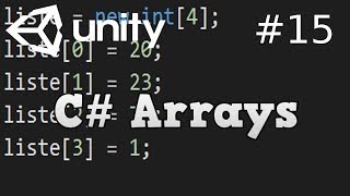 Unity3D Tutorial 015 Deutsch  C Arrays [upl. by Ledeen]