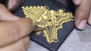 Turning Gold Chain into 24K Gold Mangalsutra Making  Gold Jewellery Making  Gold Smith Jack [upl. by Skutchan]