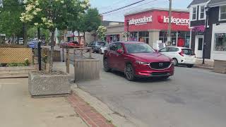 Exploring Wolfville NS on Canada Day Surprise Interview [upl. by Augie168]