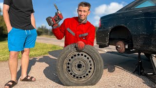 Fixing Strangers Broke Down Cars for Free Again [upl. by Ria]