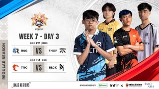 🔴 LIVE  MPL PH S14  FILIPINO  Week 7 Day 3 [upl. by Okim683]