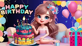 Hindi Happy Birthday Song  Hindi Rhymes For Toddlers  Hindi Happy Birthday Gana [upl. by Elfrida900]