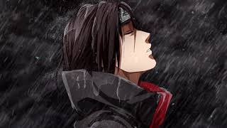 3 Hours Relaxing Sleep Music with Rain Sounds  Itachi Uchiha Sadness and Sorrow [upl. by Pharaoh987]