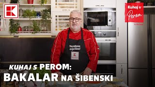 Chef Pero Savanović  Bakalar na šibenski  Kaufland Hrvatska [upl. by Atilemrac]