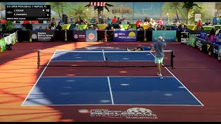 Day 1  2024 Minto US Open Pickleball Championships  Singles Sunday [upl. by Ranson]