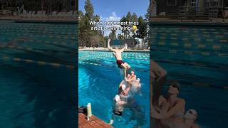 That hurt so bad but I think it was worth it 😂 swim synchro gymnast gymnastics artswim fail [upl. by Anemaj]