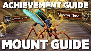 Bestowed Sandskimmer Mount  Closing Time Achievement Guide  Dragonflight Meta Achievement Guide [upl. by Rosenkranz]