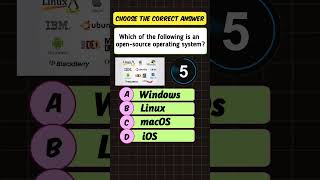 Which of These is an OpenSource OS  InfuseSmart shorts os quiz [upl. by Colas461]