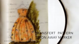 How to transfer embroidery pattern to fabricI  Hand embroidery for beginners [upl. by Yrrek62]