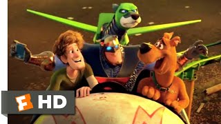 Scoob 2020  Wild Roller Coaster Ride Scene 610  Movieclips [upl. by Tselec]