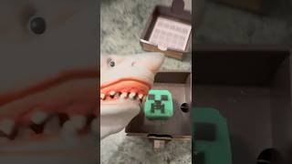 MINECRAFT CREPPER EXPLODES SHARK PUPPET [upl. by Godart]