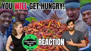 BEST COOKING CHANNEL EVER CHILLI GARLIC FRIED CHICKEN  Village Cooking channel  Foreigner React [upl. by Min]