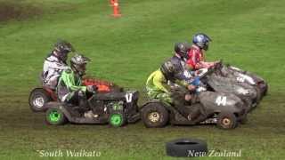 Mower Racing Fun in Tokoroa New Zealand [upl. by Locke529]