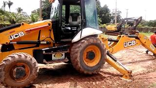 Retroescavadeira JCB Apresentação da Máquina Parte 1 [upl. by Lek992]