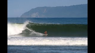 Pavones Costa Rica  Longest Surf Break Ive Ever Seen [upl. by Nodab]