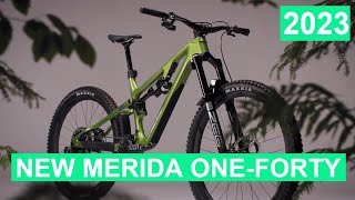 NEW Merida bike technology for Merida oneforty and merida onesixty 2023 [upl. by Rozele]