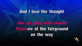 Fairground  Simply Red KARAOKE [upl. by Mcclenon428]