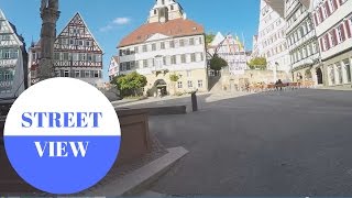 Die Altstadt von Herrenberg in GERMANY [upl. by Yuma688]