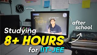 My honest IIT JEE Daily Routine ft Physics wallah  How I manage JEE preparation and School [upl. by Ronaele]