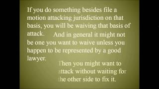 Reasons for a Motion to Dismiss a Debt Collection Case Brought by a Debt Collector [upl. by Wrench]