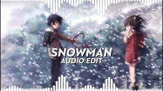 Sia  Snowman Audio edit [upl. by Teador]